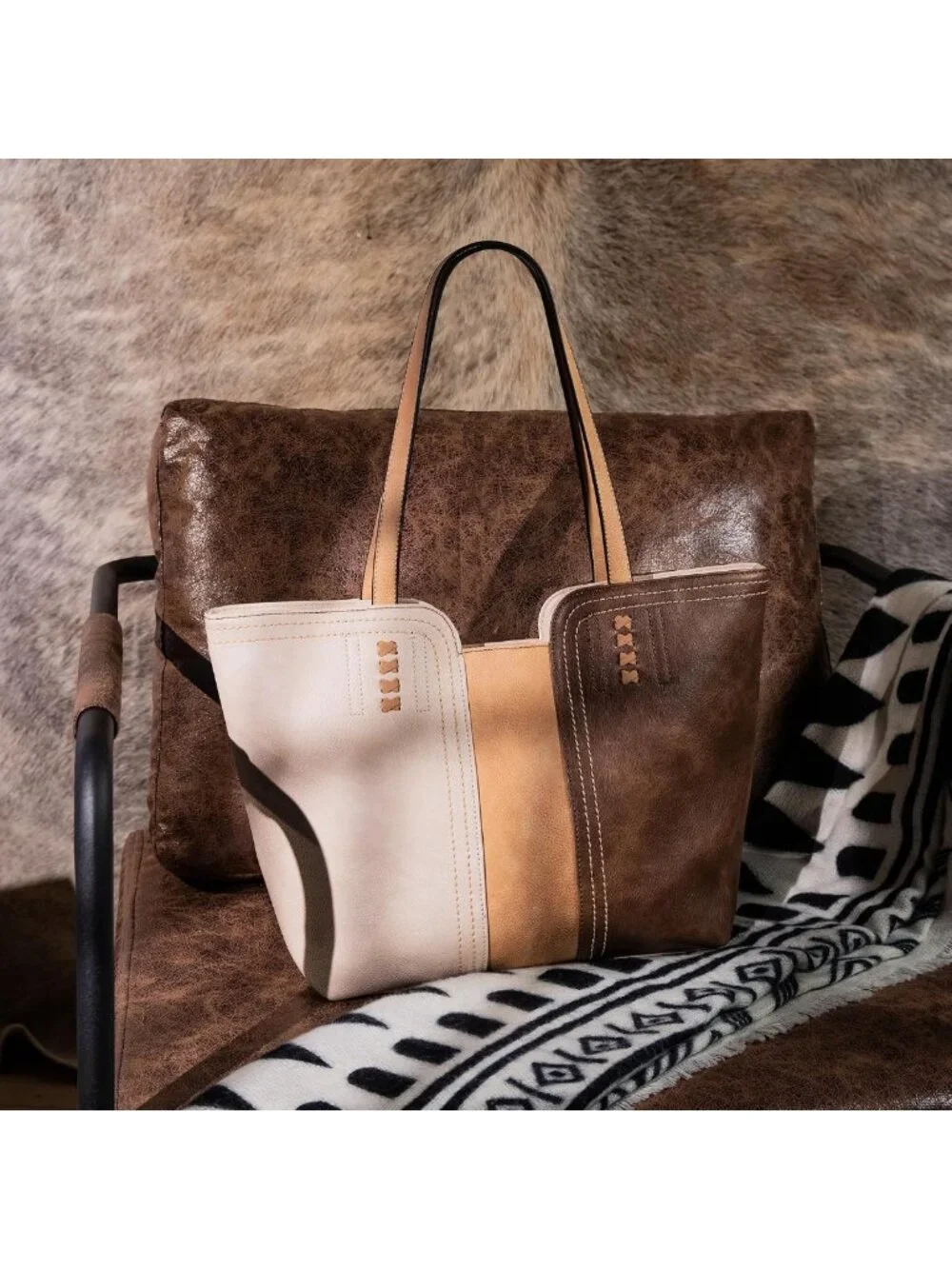 Stylish Women's Tote Bag - Chic Top Handle Satchel Purse for Everyday Use